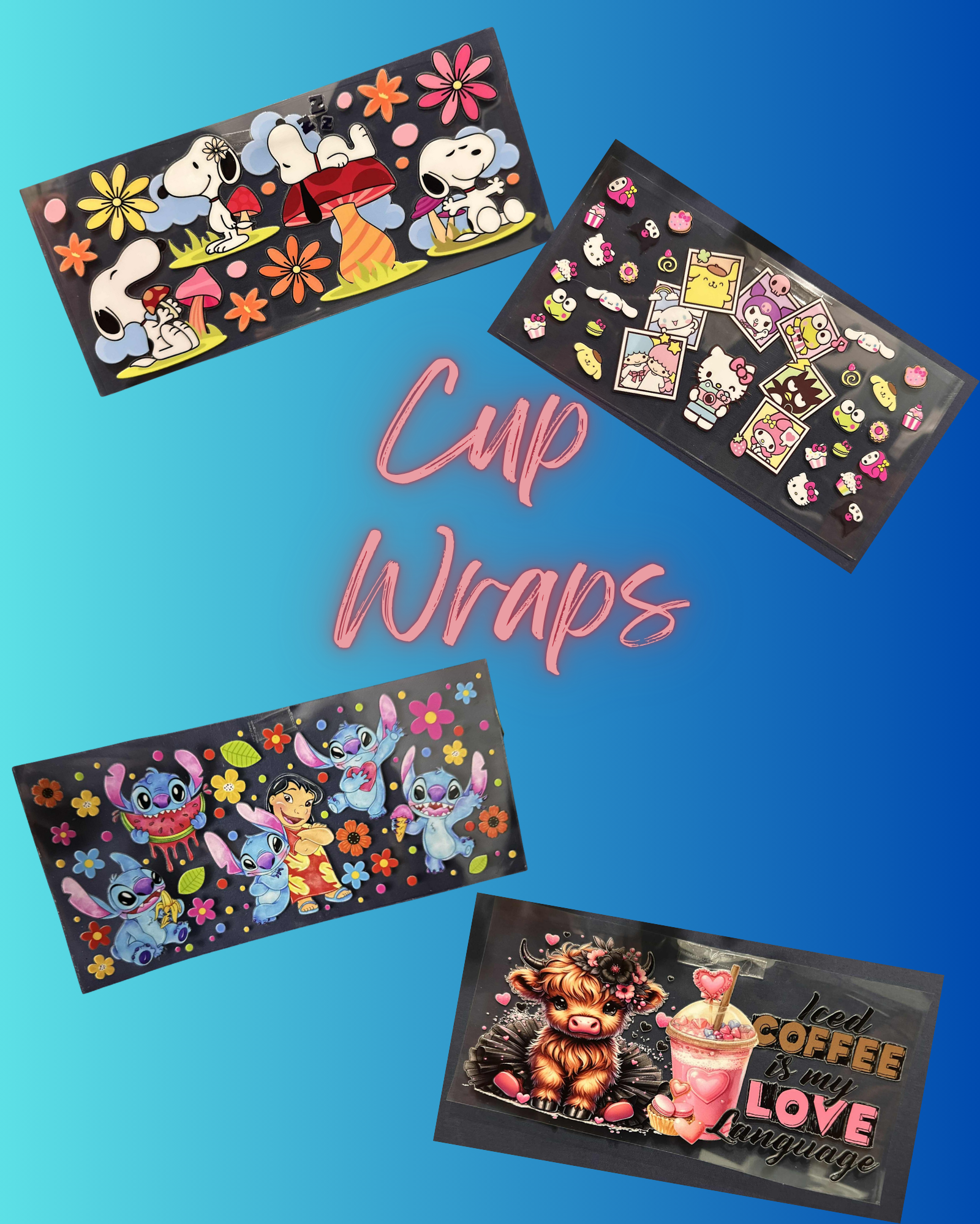 STEP 2:  CHOOSE YOUR CUP WRAP
