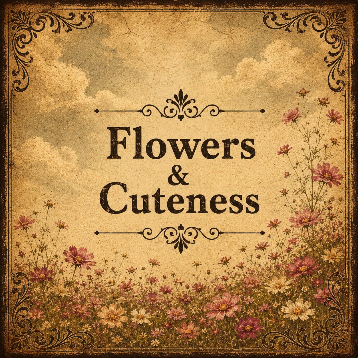 Flowers & Cuteness