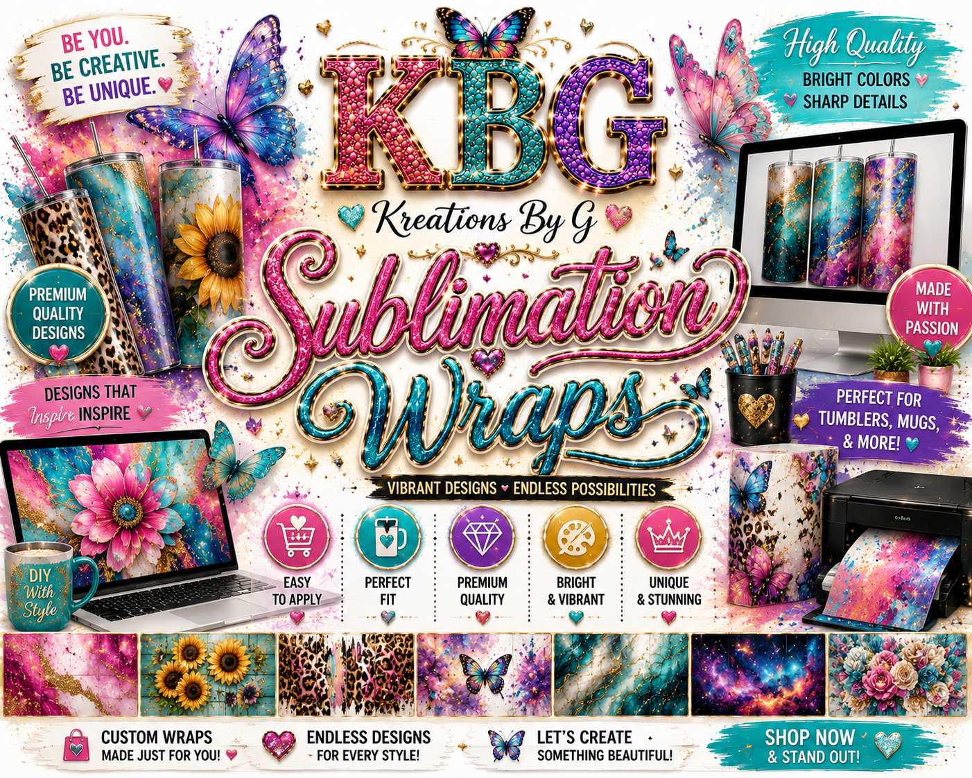Sublimation Wraps