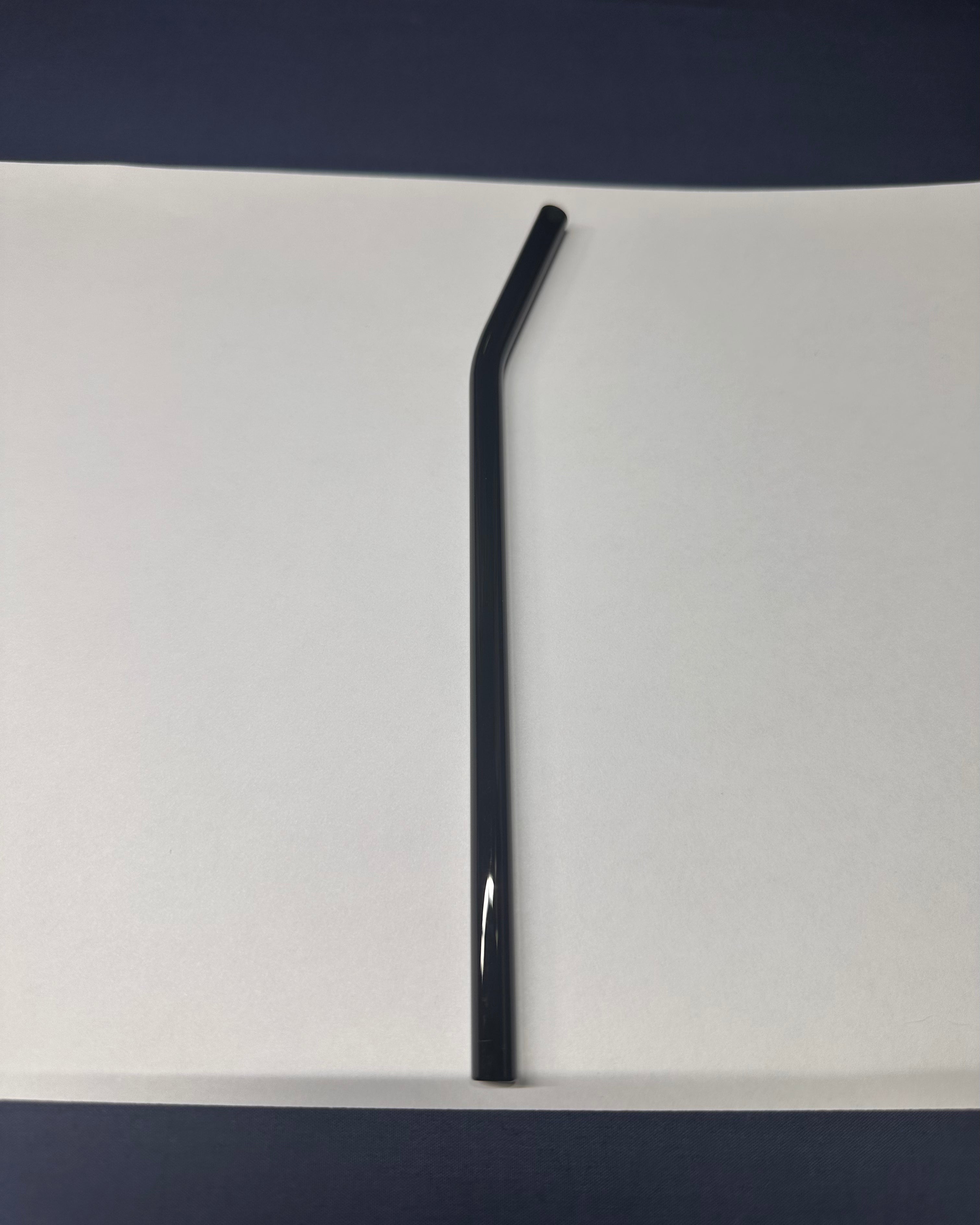 Black Glass Straw