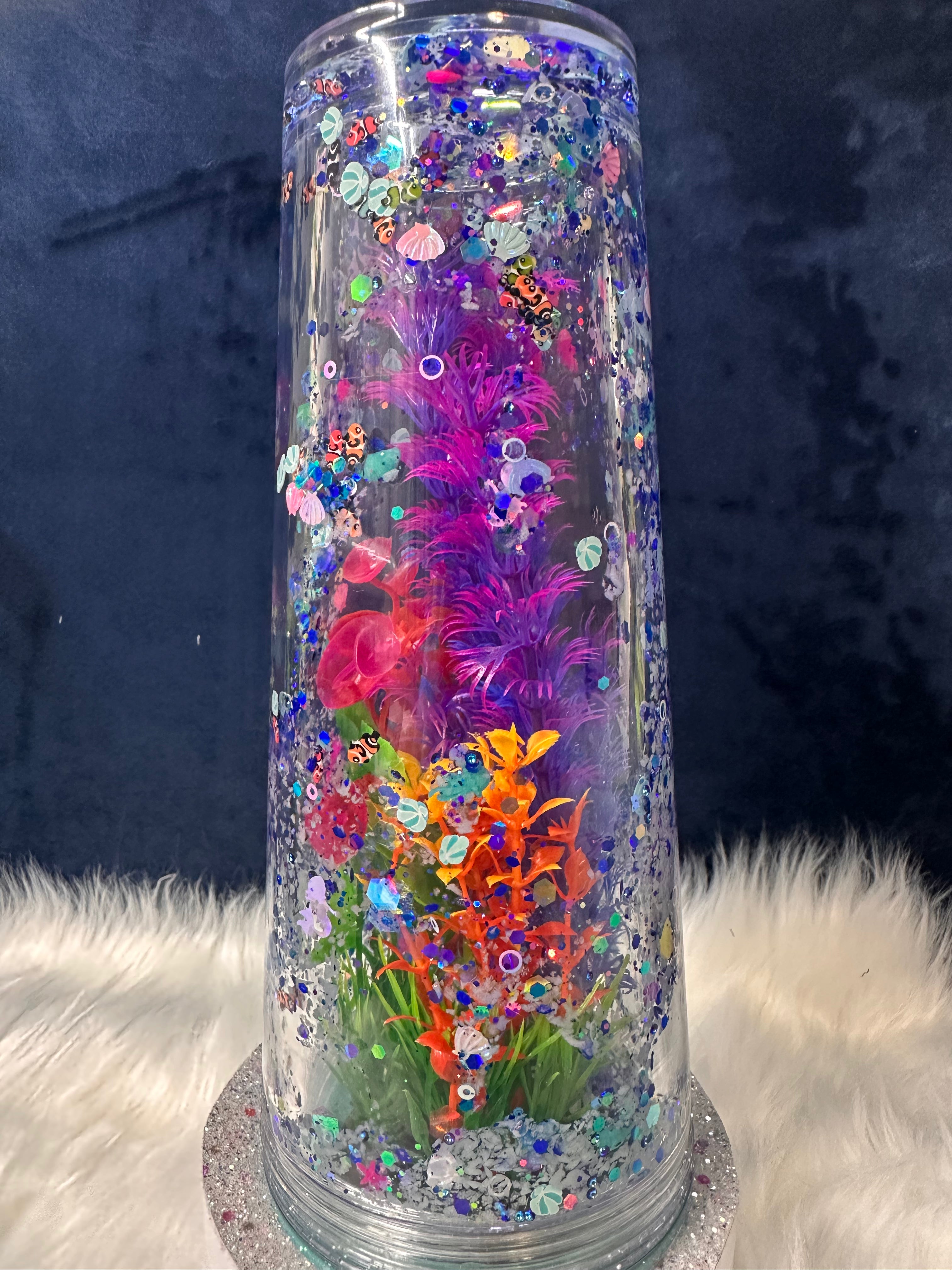 Fish Tank Aquarium Desk/Night Light