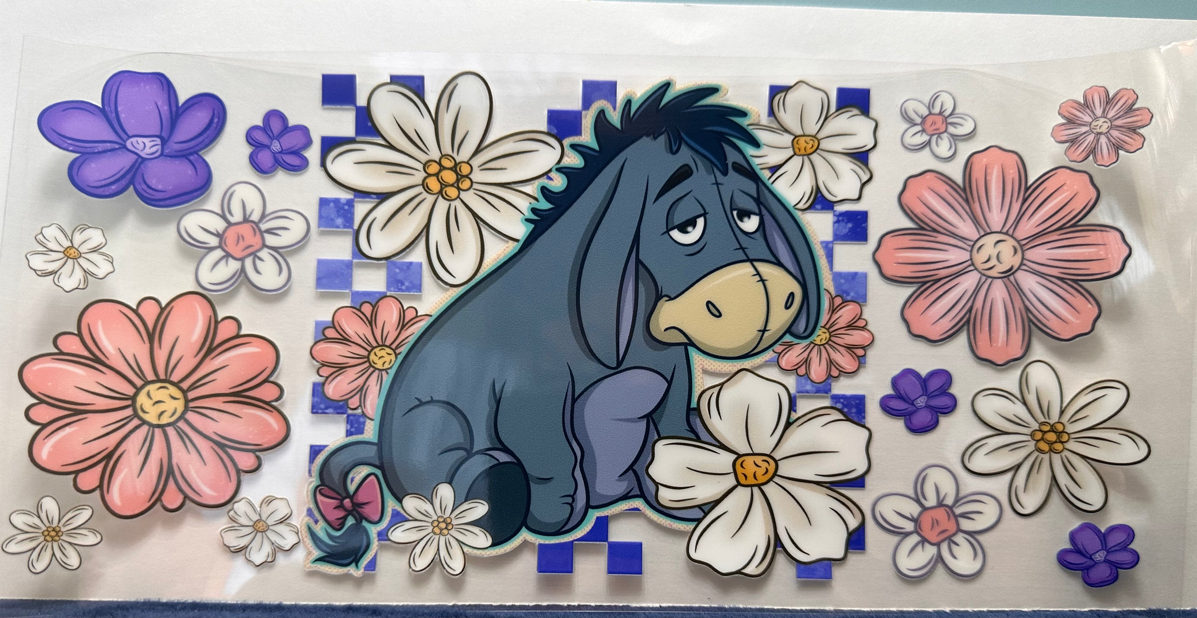 Donkey w/Flowers