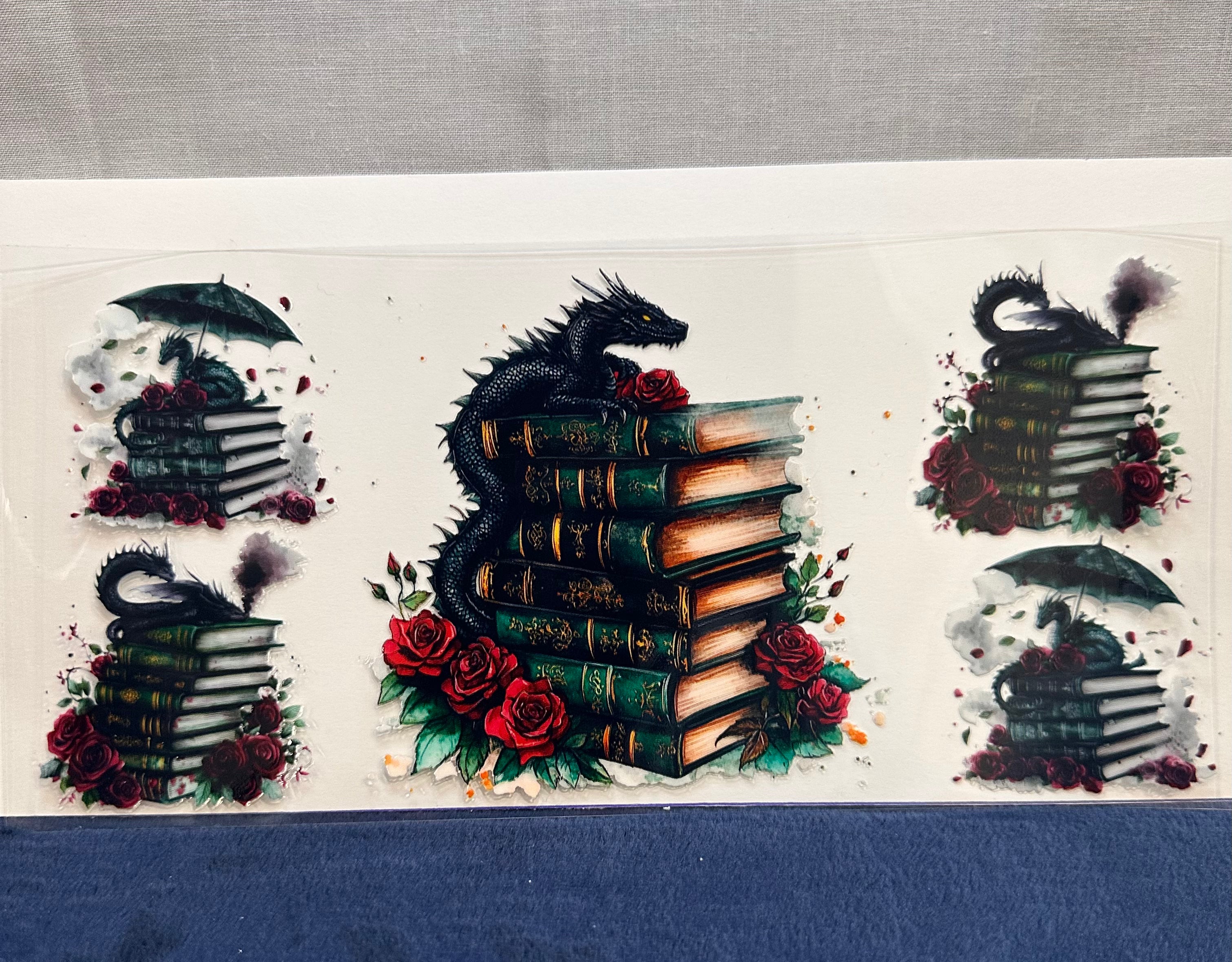Dragon with Books