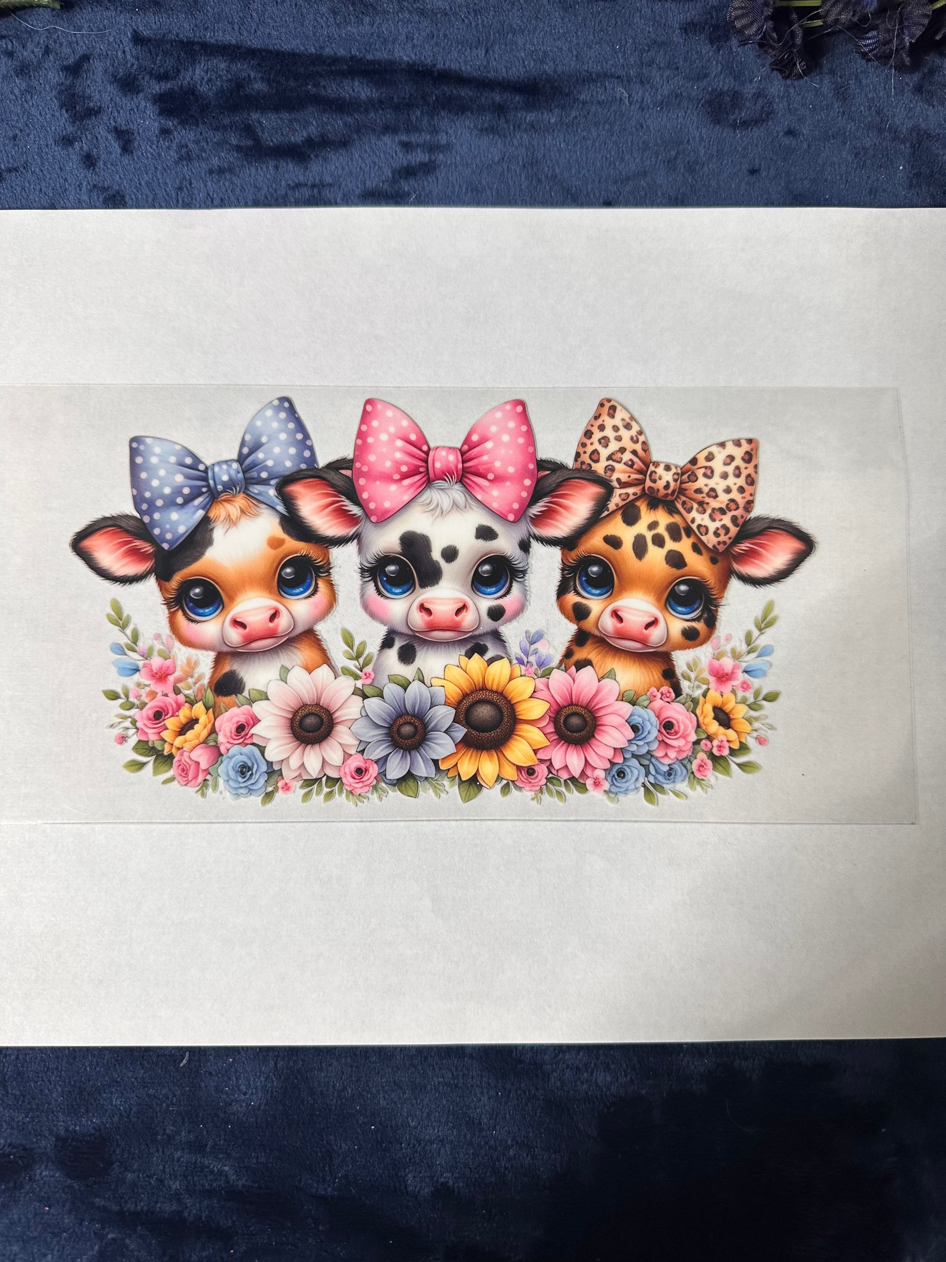 Highland Cows with Bows