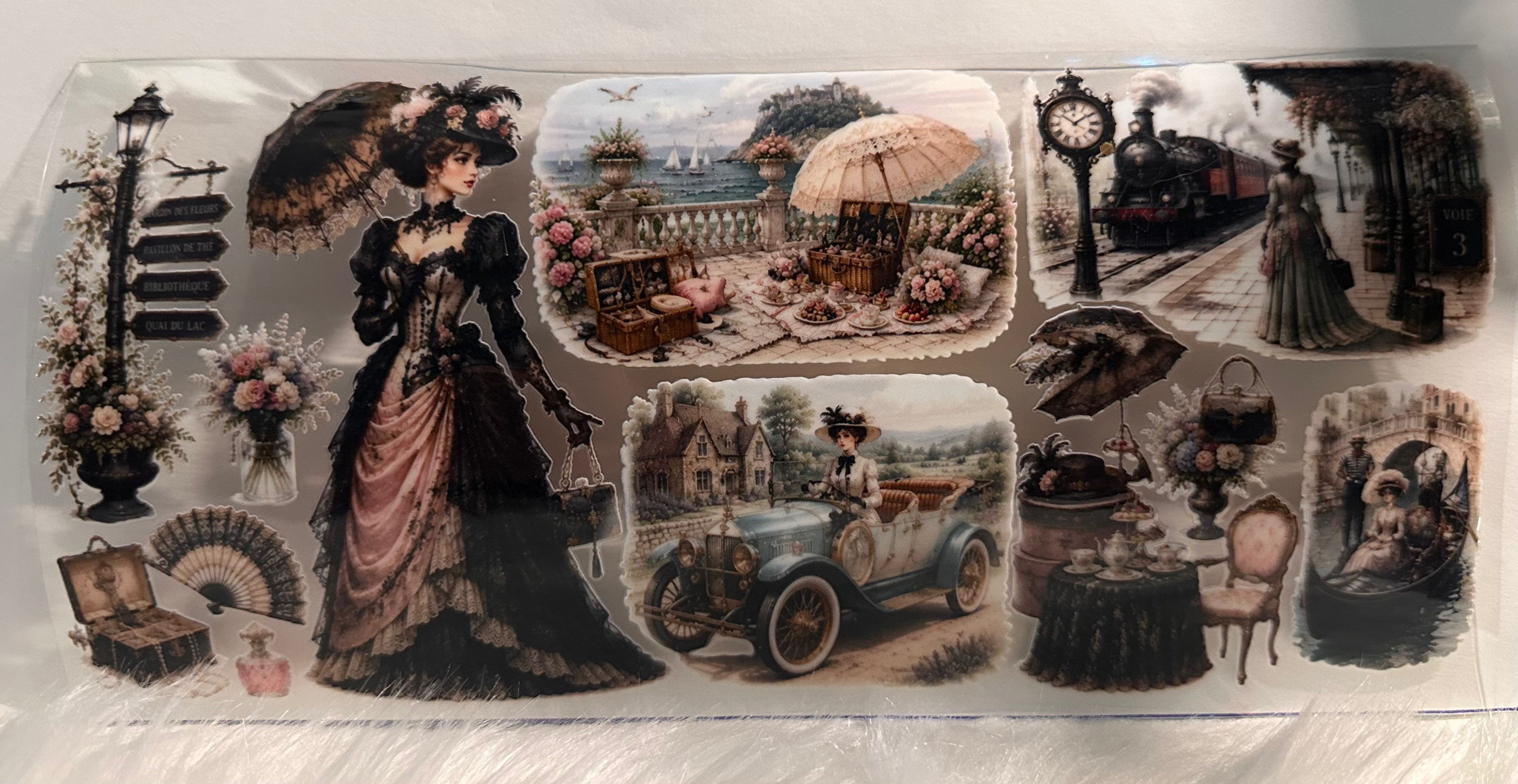 Gibson Girl Traveling