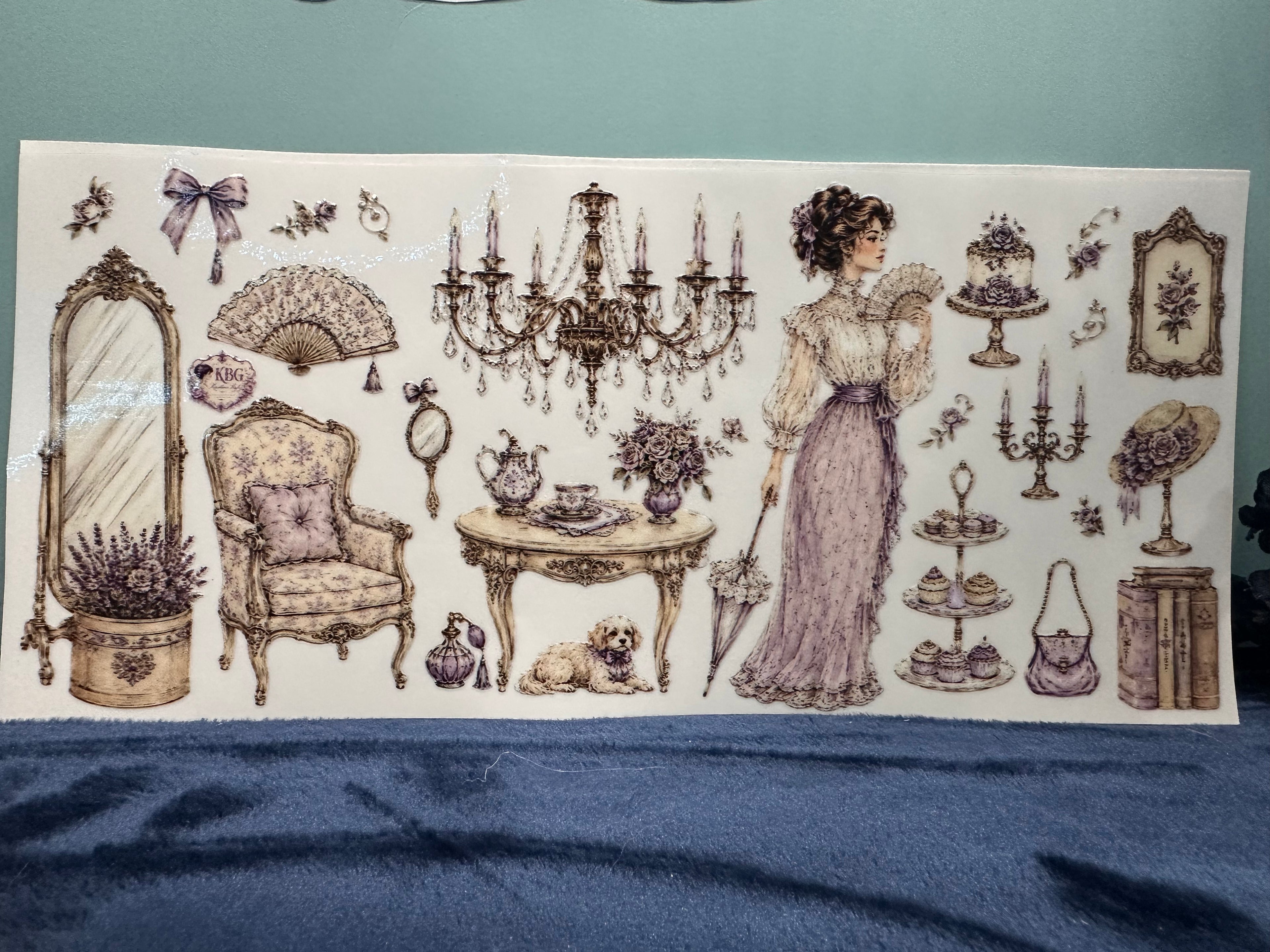 Gibson Girl in Lavender