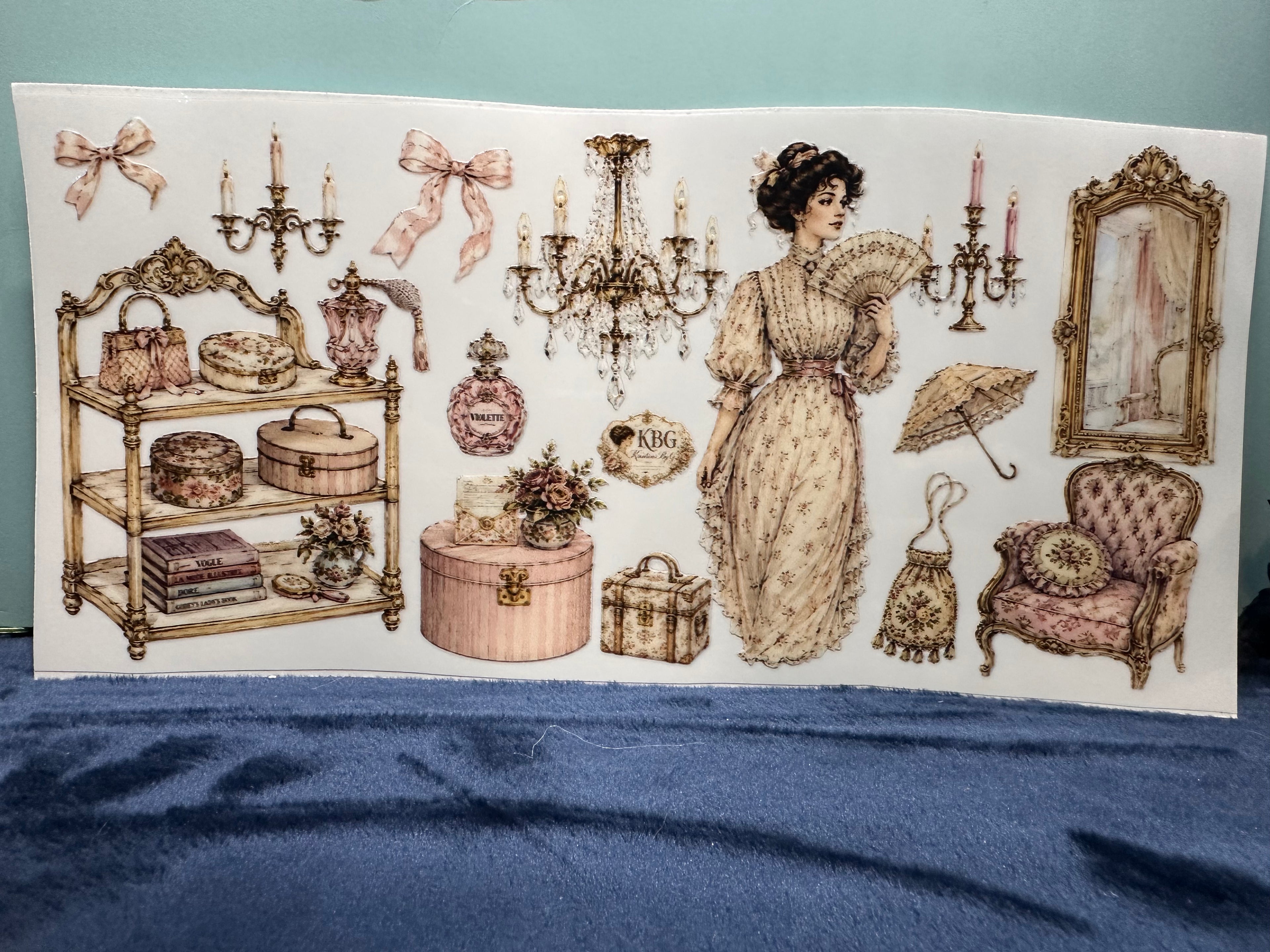 Gibson Girl in Pink