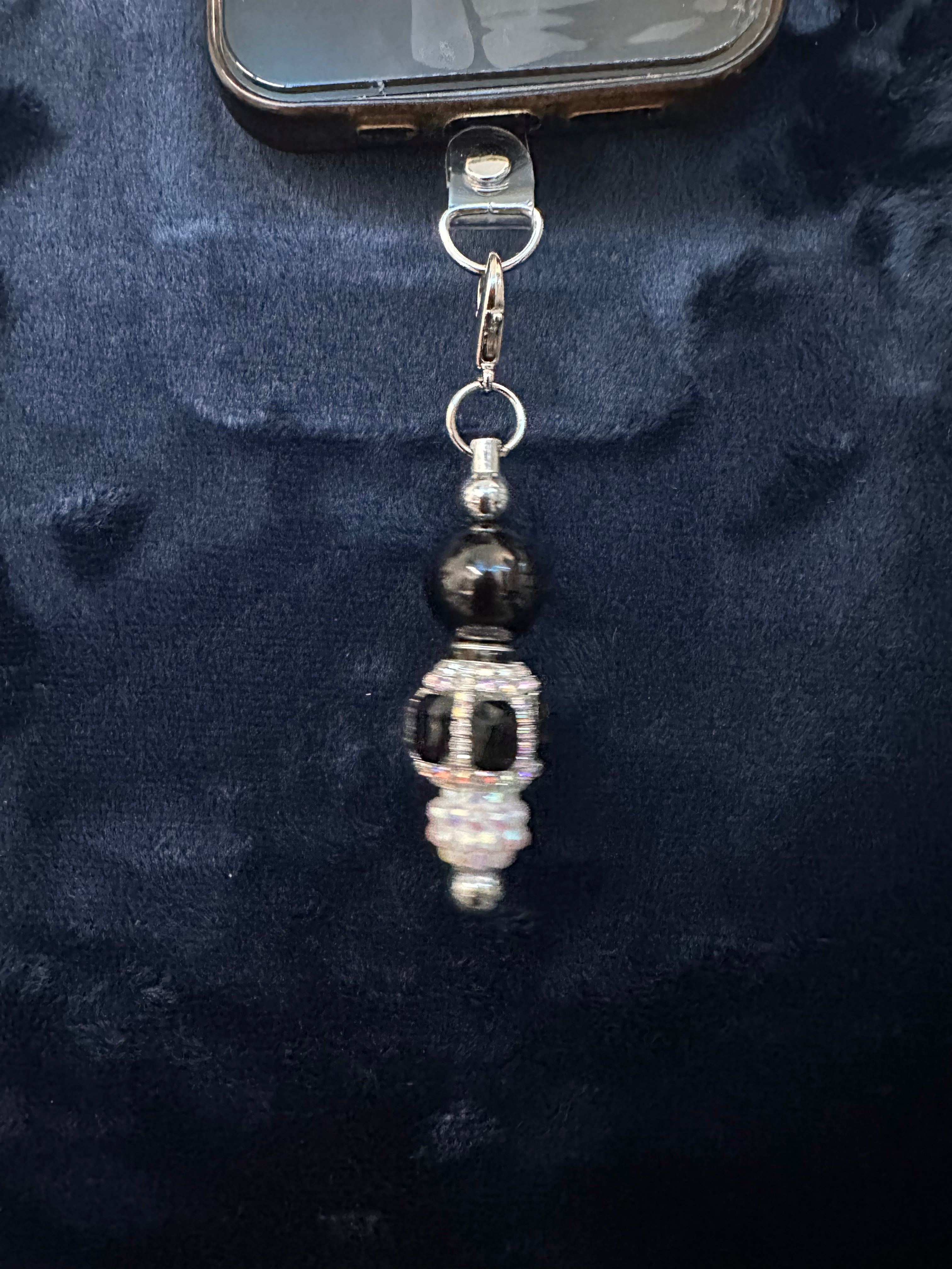 Black Phone Charm