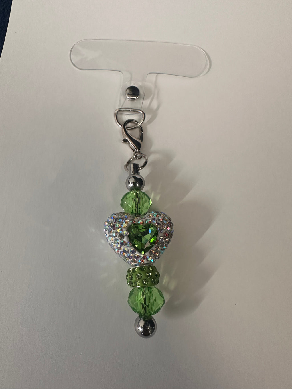 Green Phone Charm