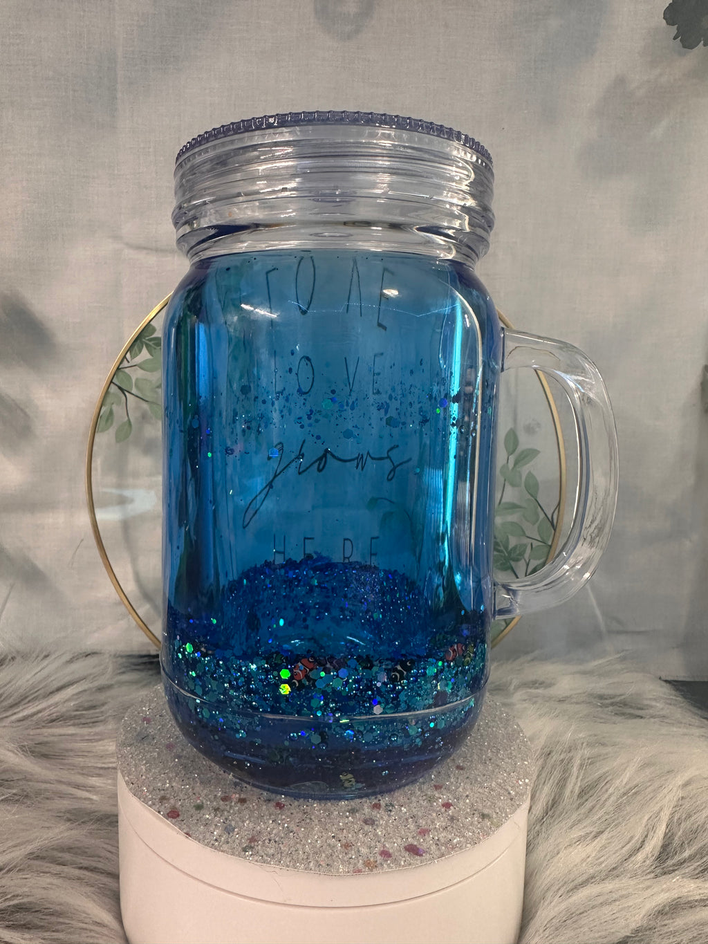 20oz Aquarium Snow Globe