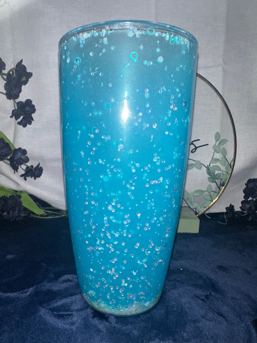 24oz Glow in the Dark Aquarium Snow Globe
