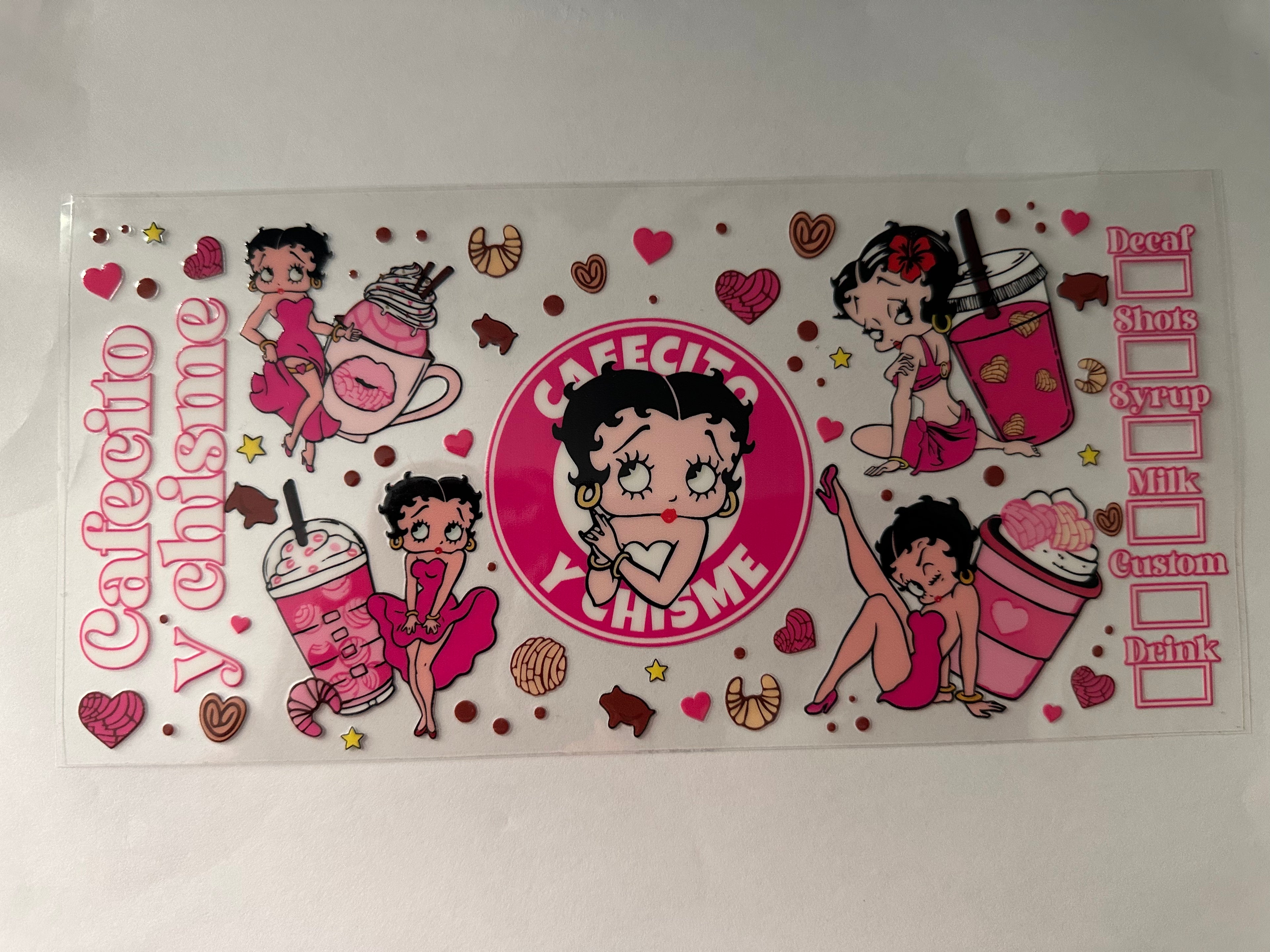108  Betty Boop Cafecito y Chisme
