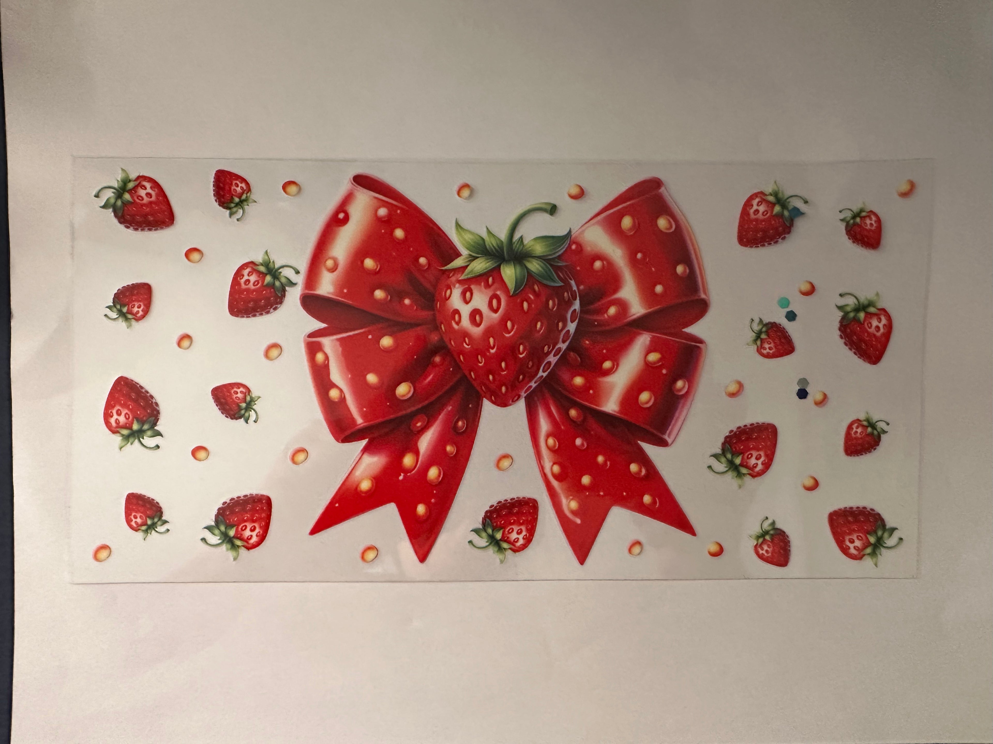 115  Strawberry Bow