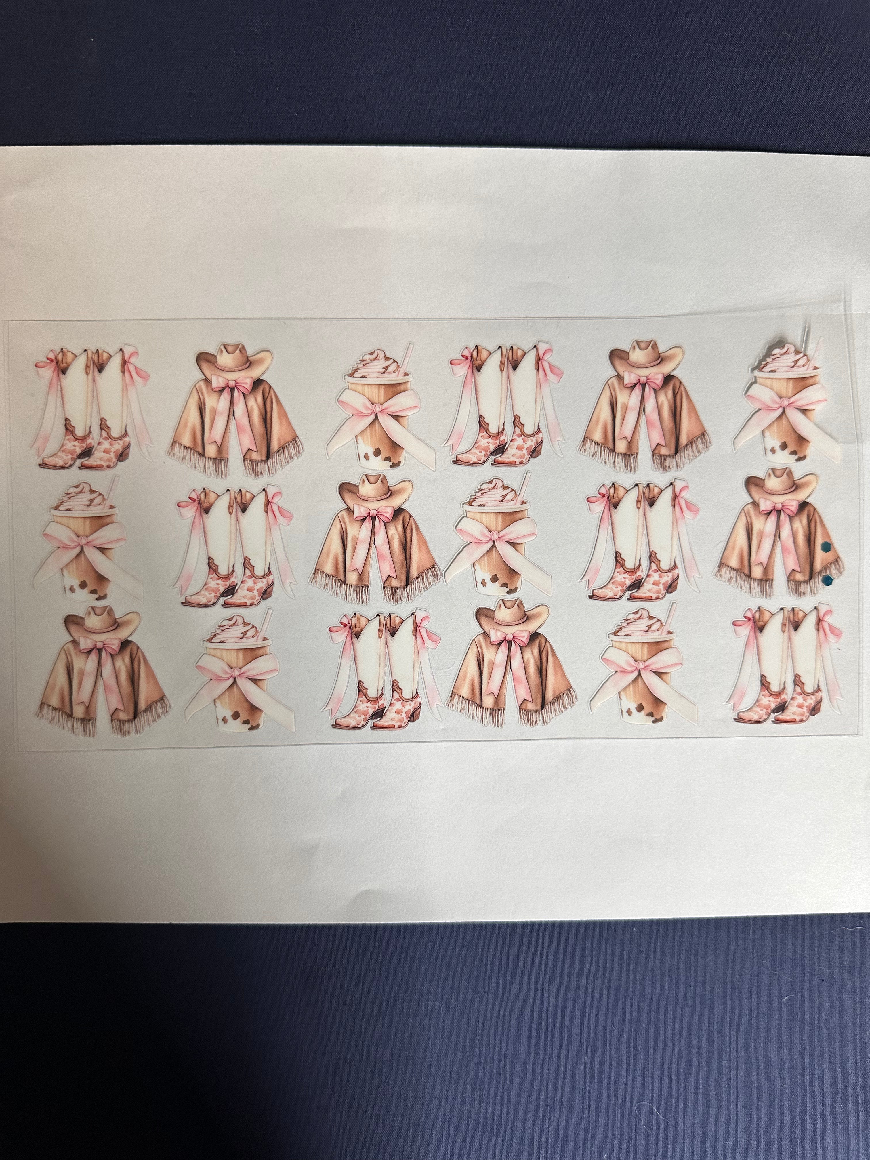 191  Brown Cowgirl Boots w/Jacket