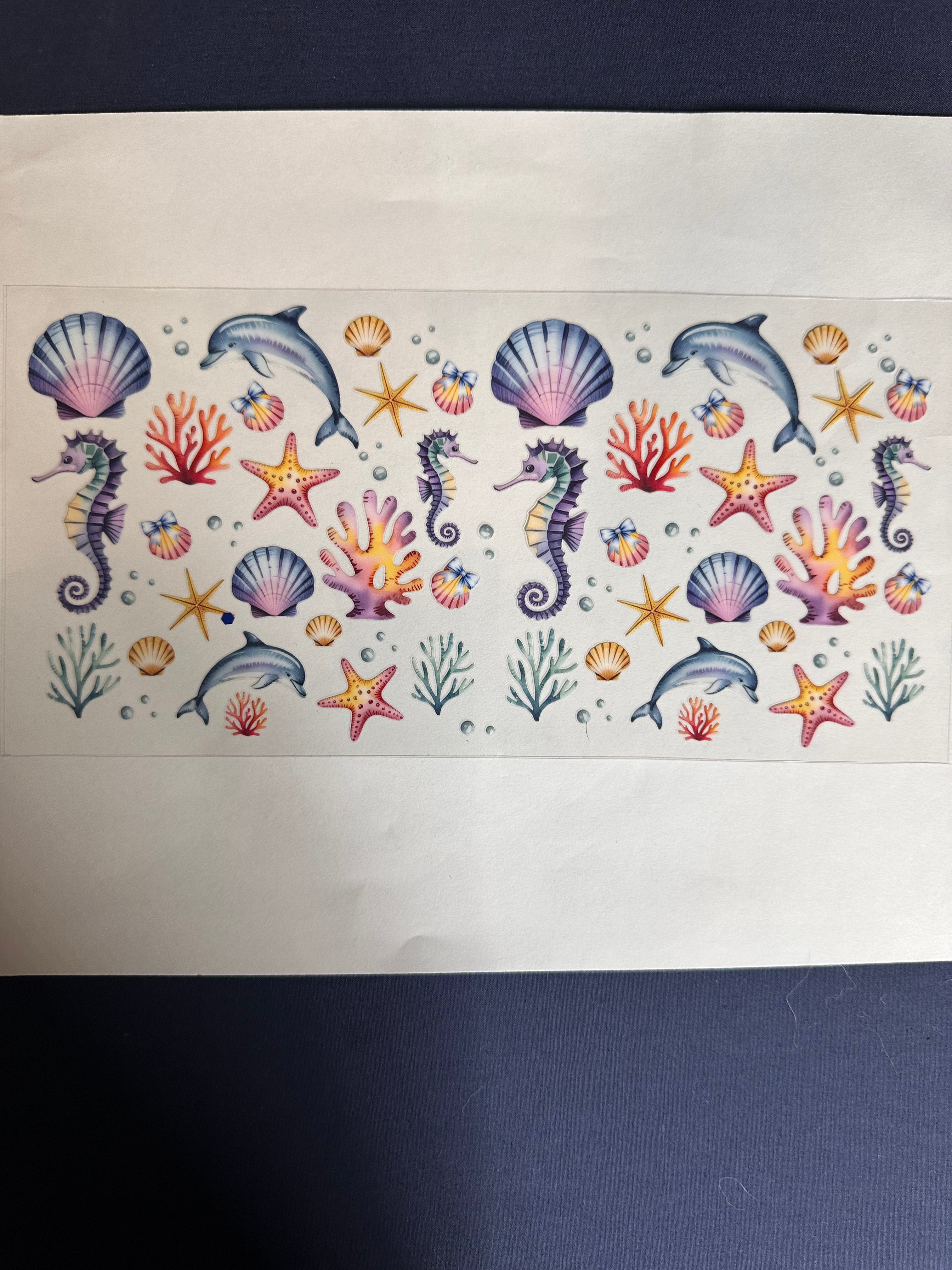 193  Dolphins & Sea Shells