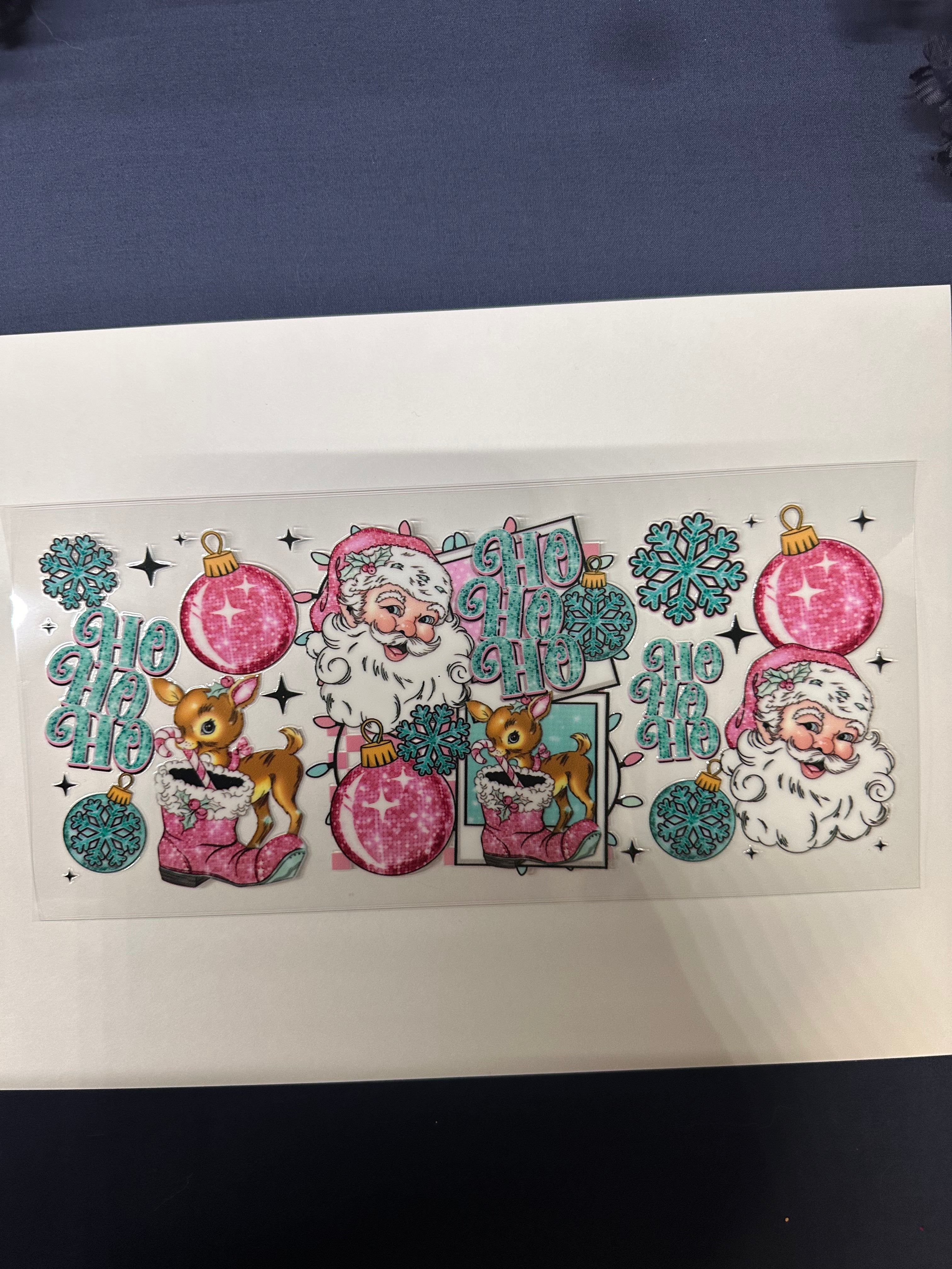 261  Santa & Reindeer Oranments