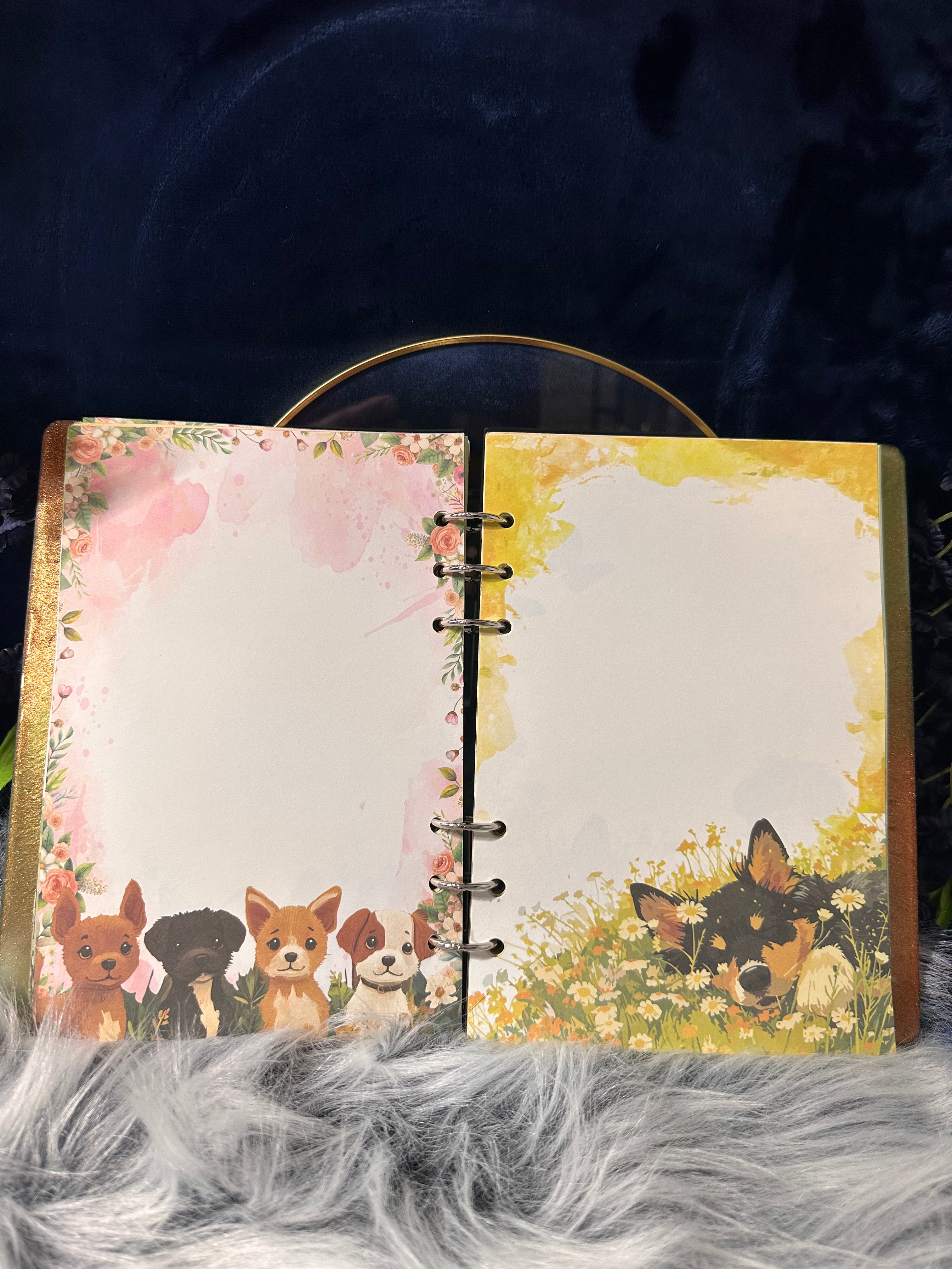 Custom Resin Notebook