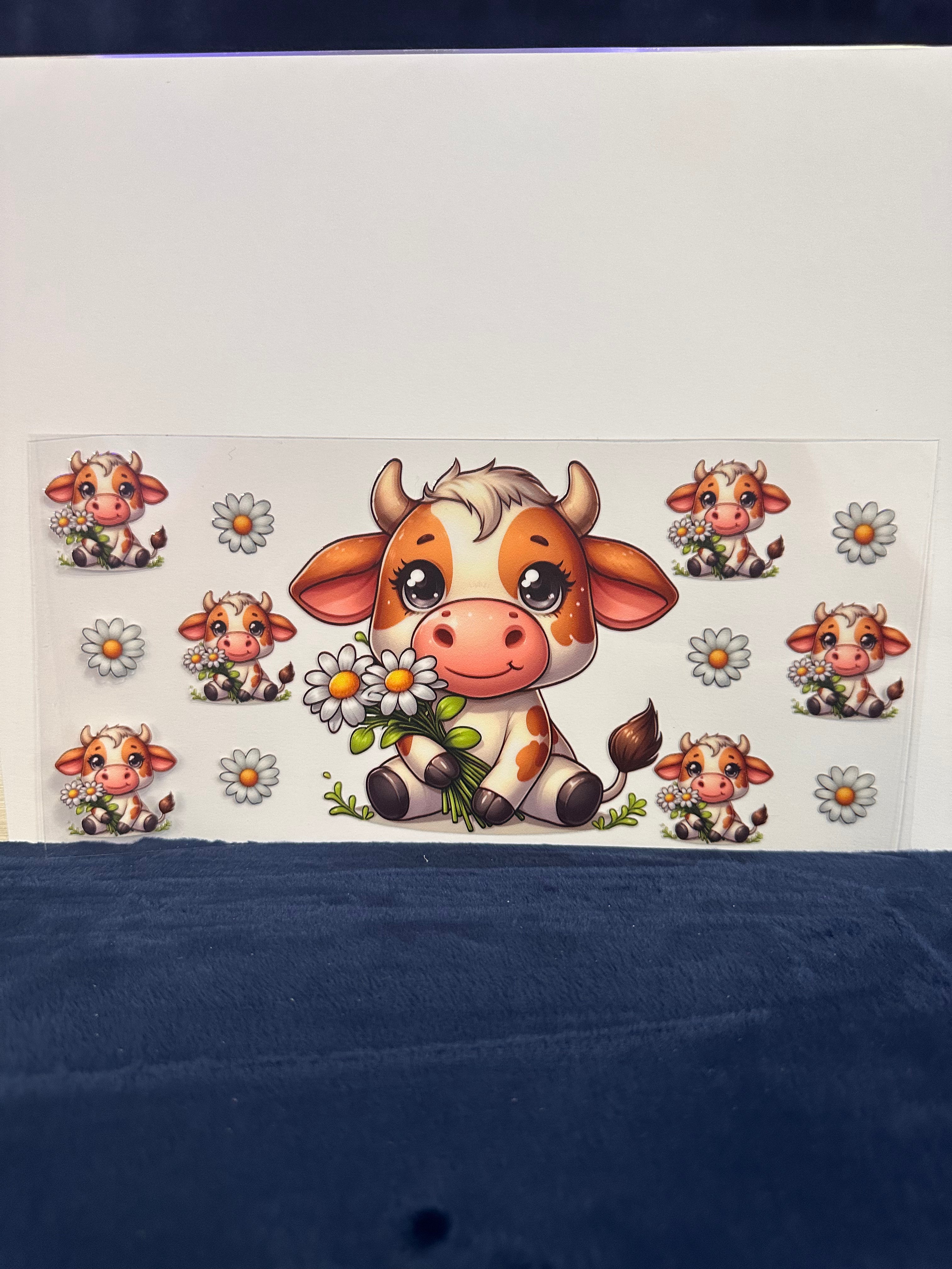 Cow w/Daisies