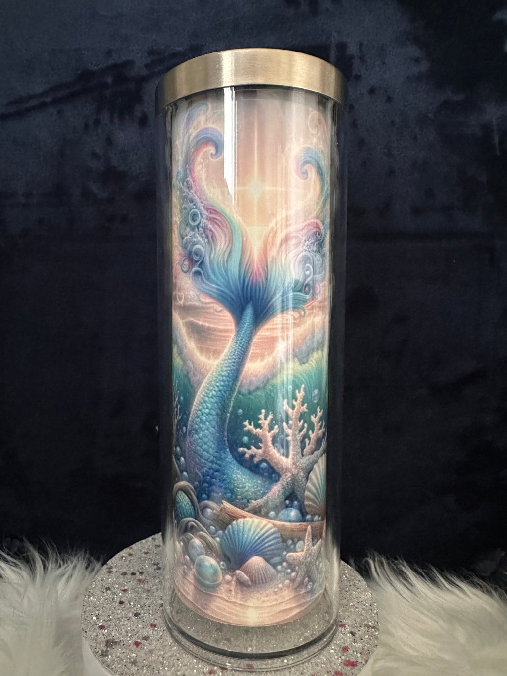 20oz Stainless Steel Snow Globe