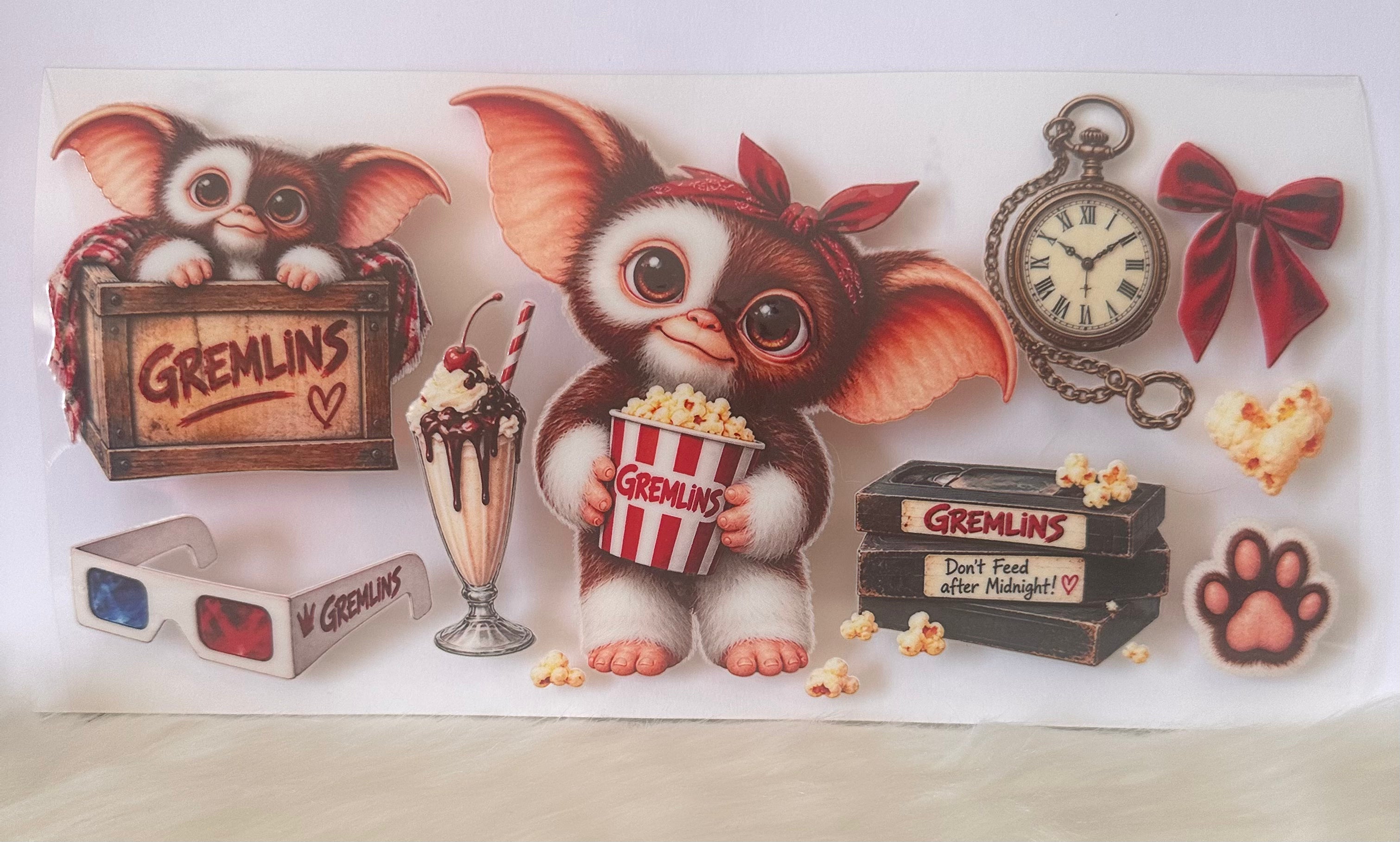 Movie Popcorn Cute Monster
