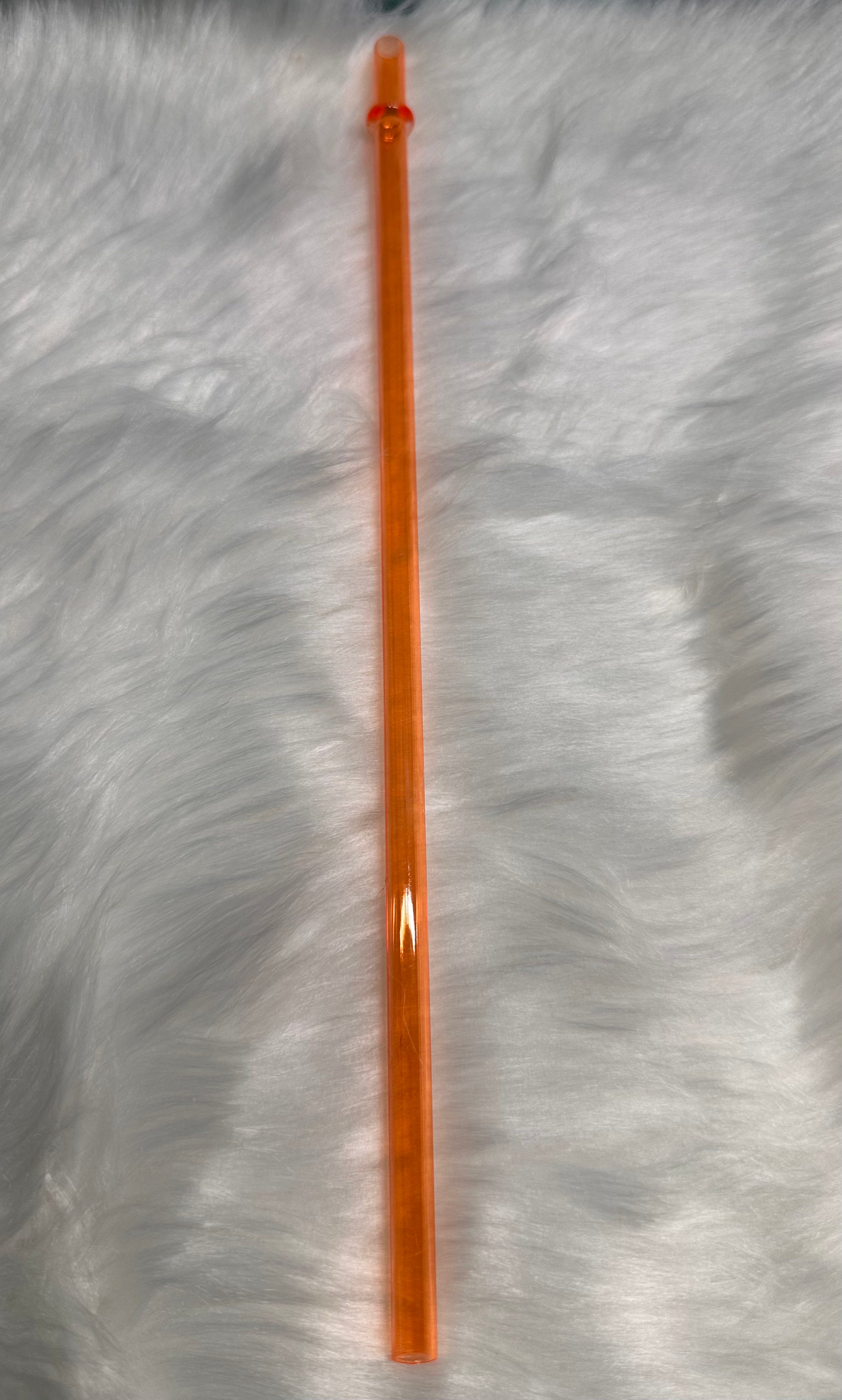 24oz Orange Straw