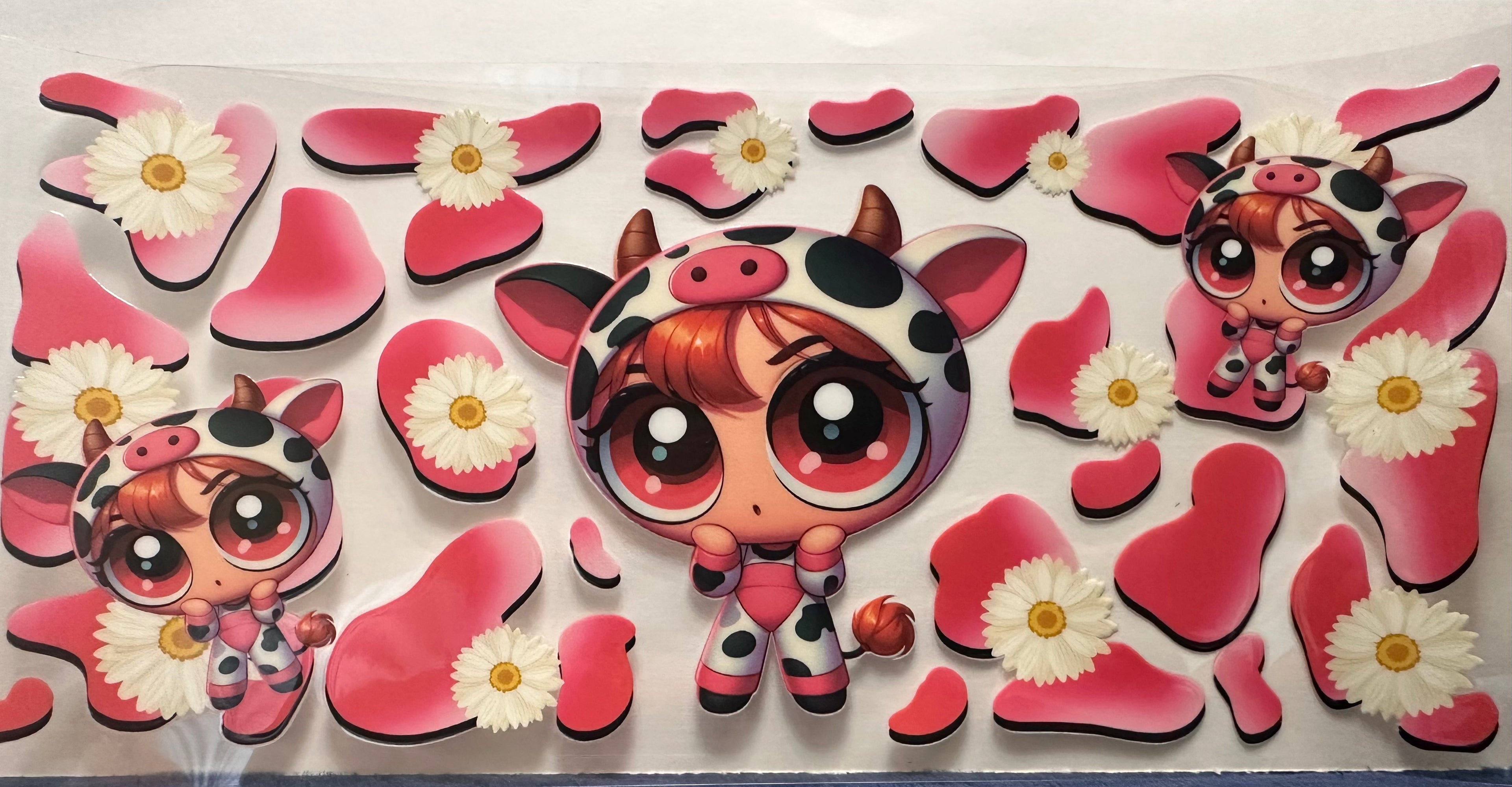 PP Pink Cow Print