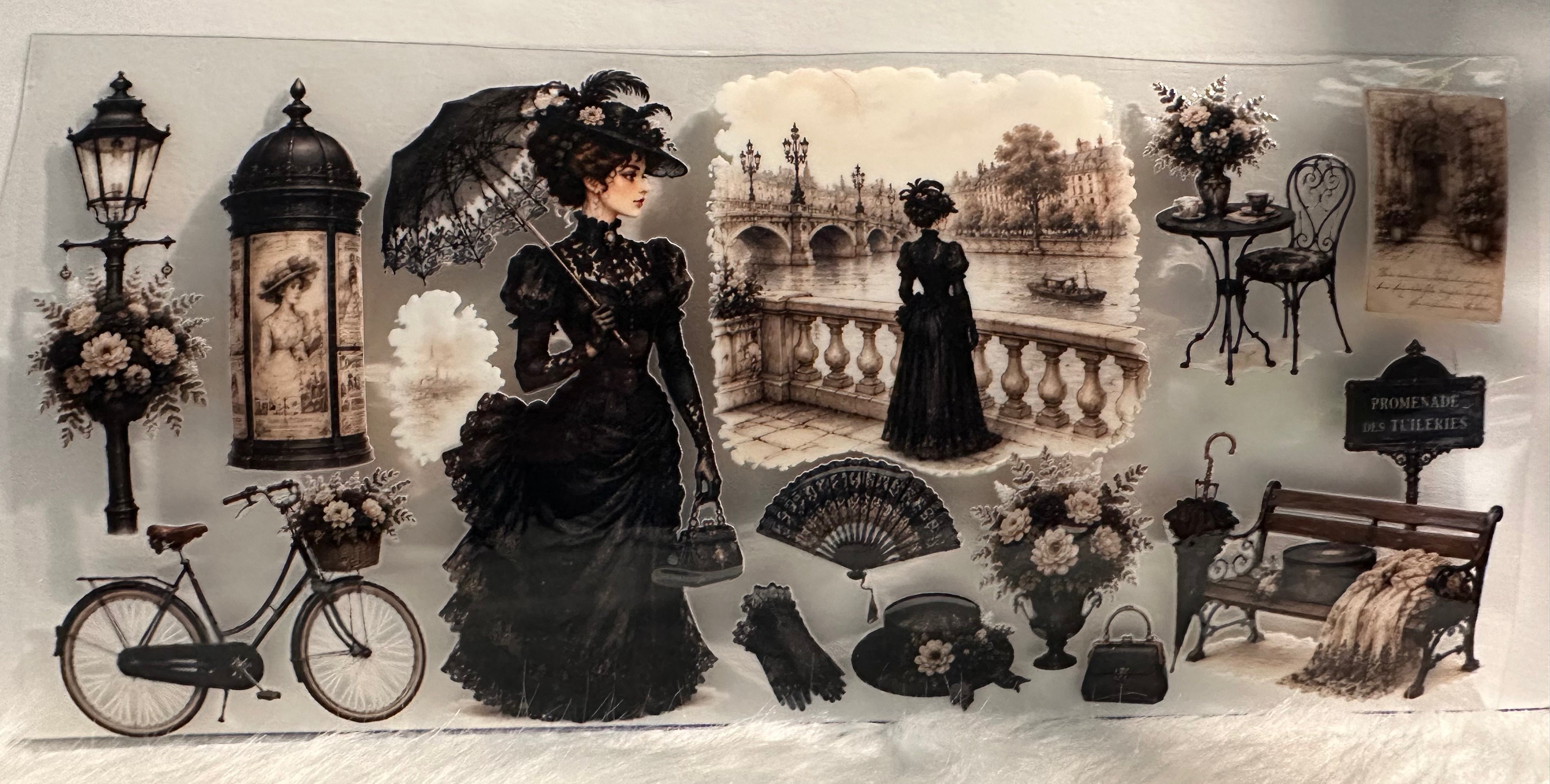 Promenade Des Tuileries - Black