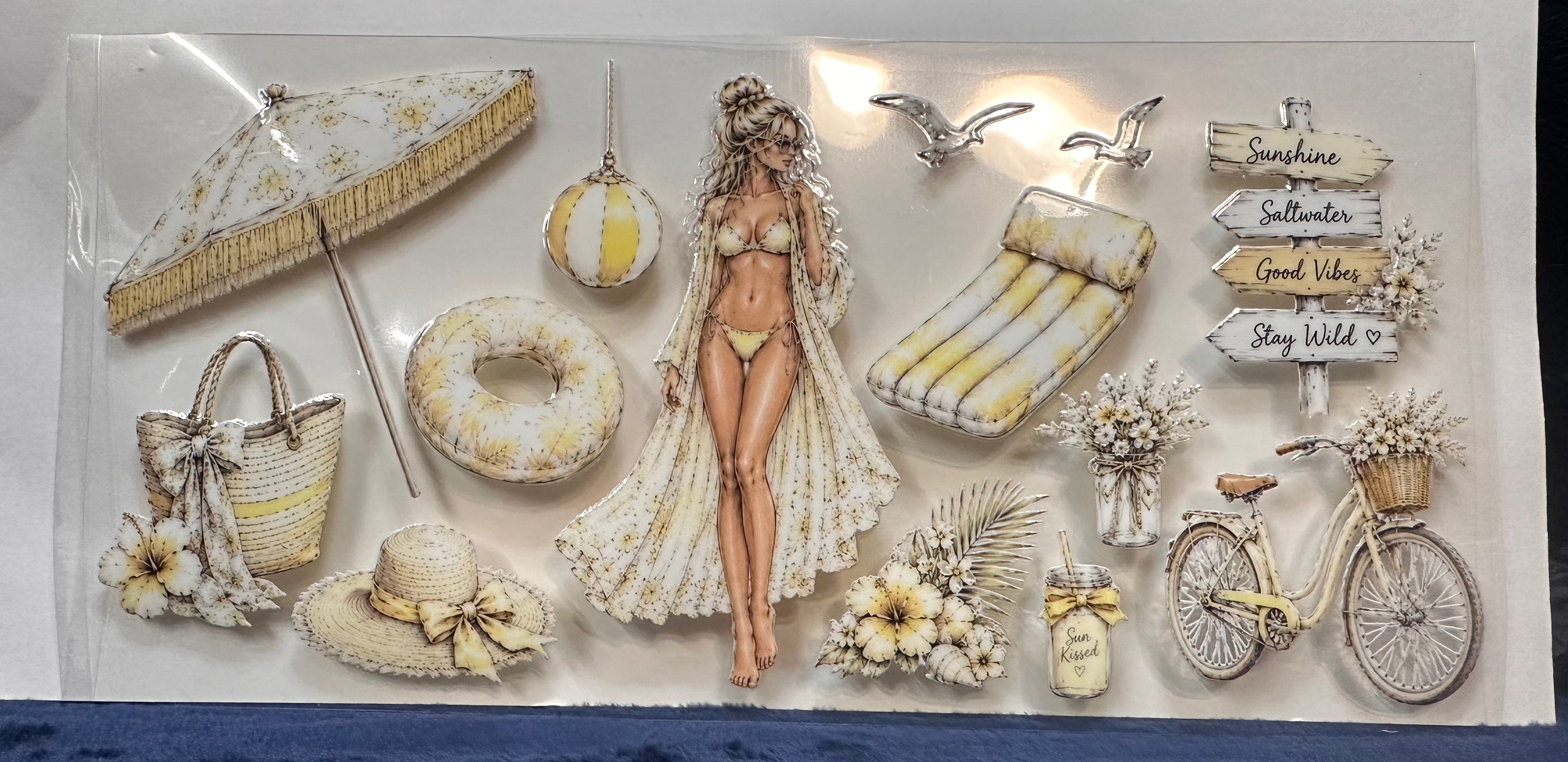 Summer Vibes Soft Yellow