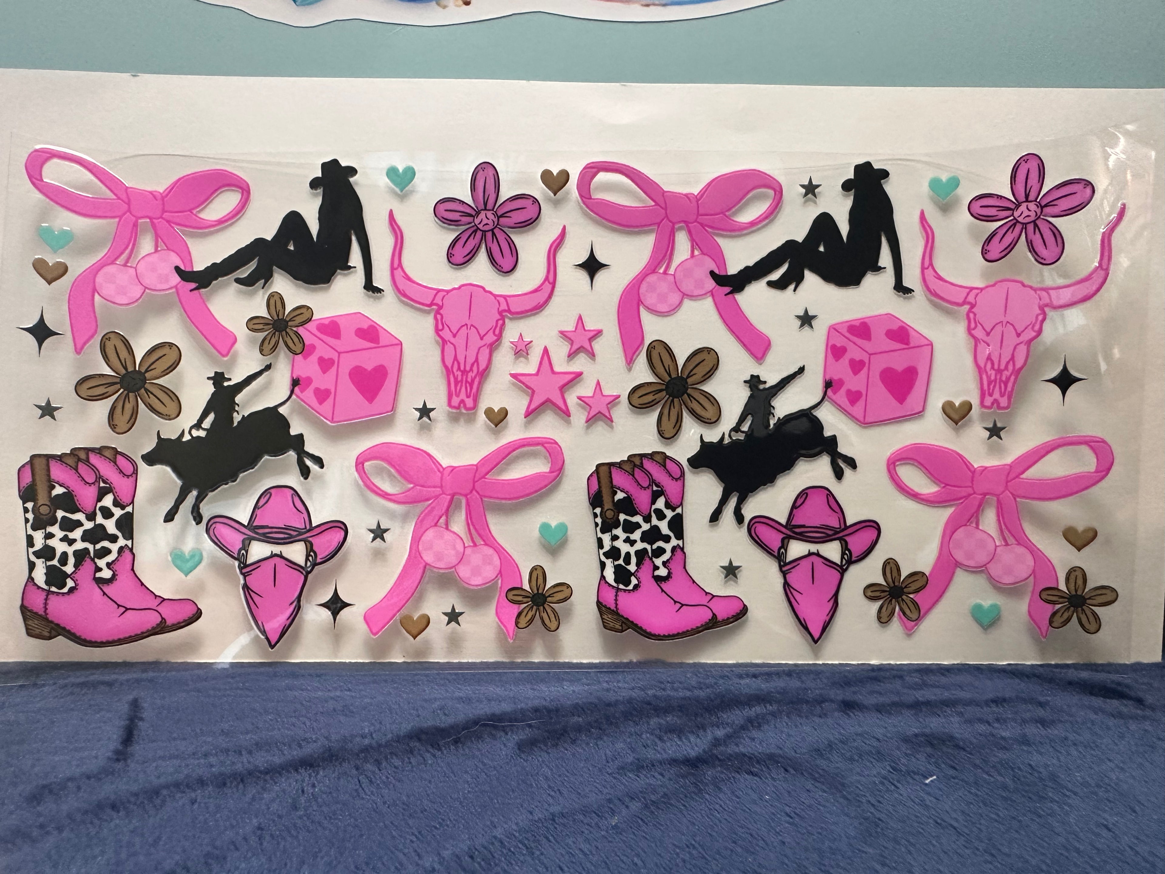 Western Pink Boots
