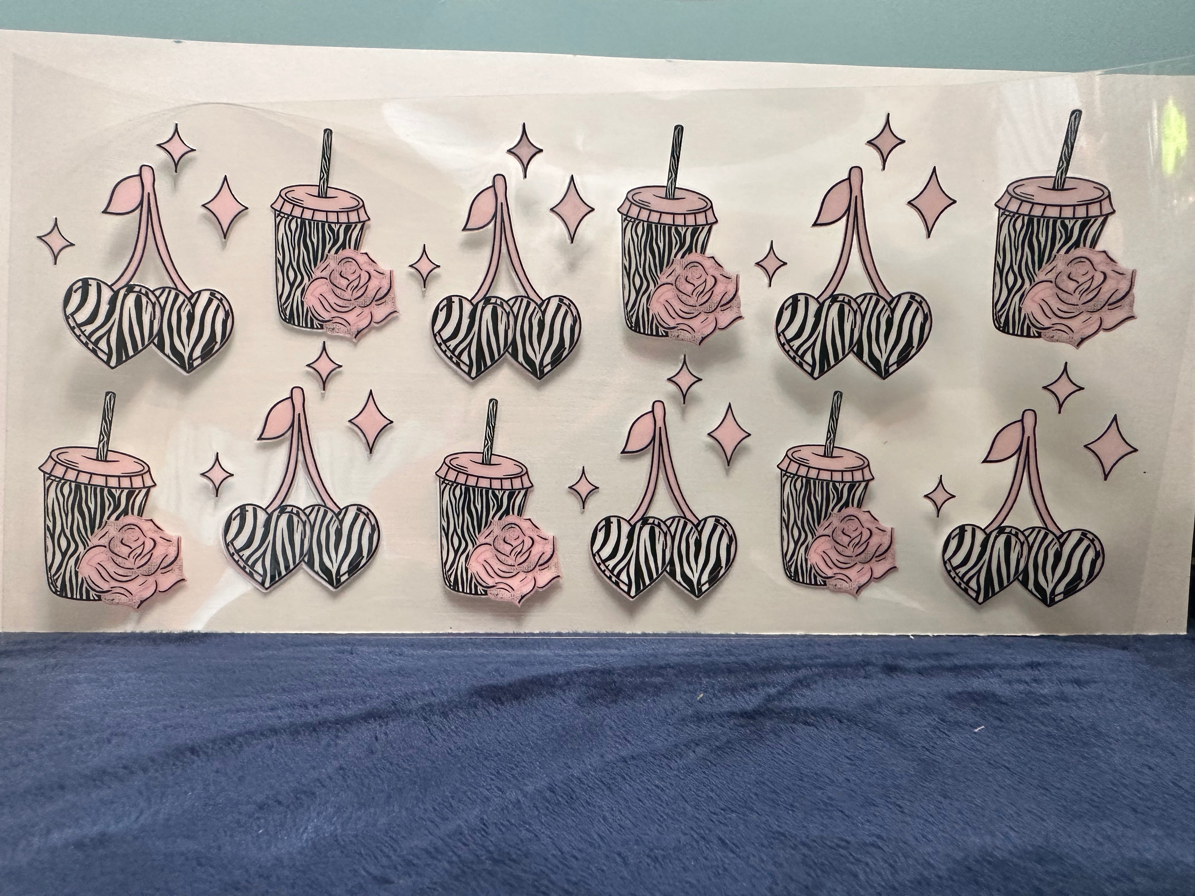 Zebra Heart Stripes