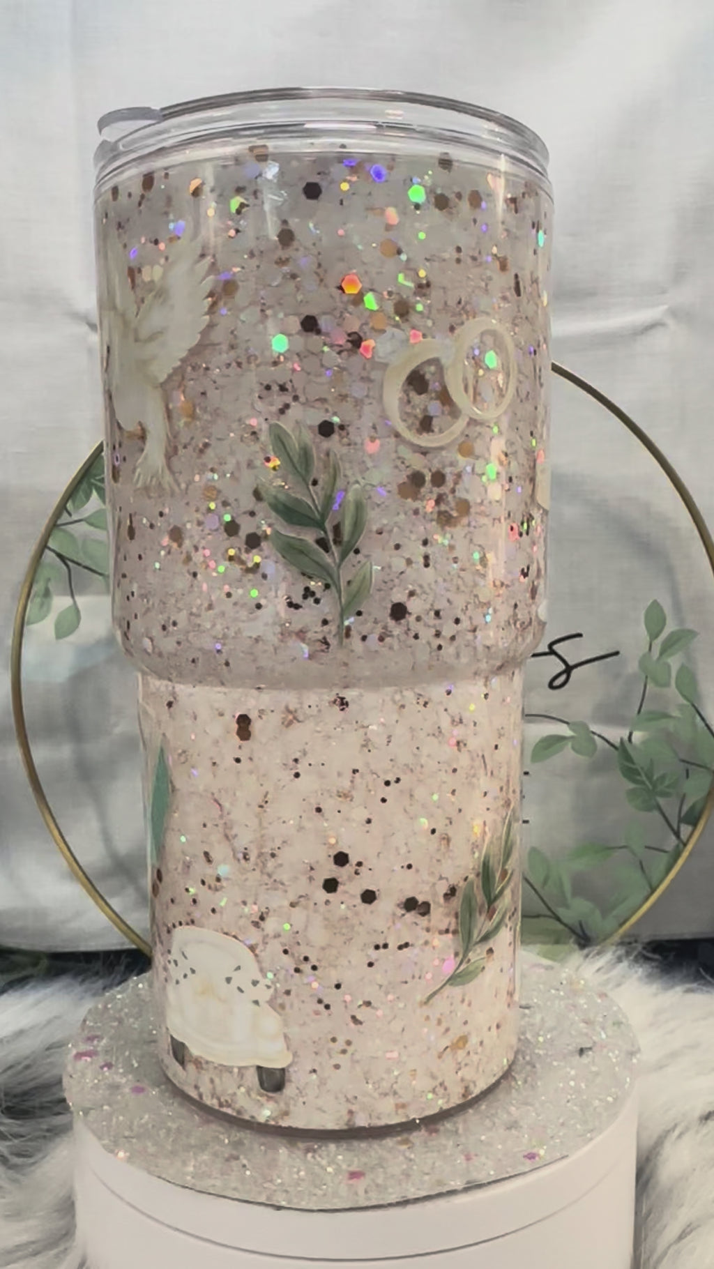 18oz Glitter Going to the Chapel