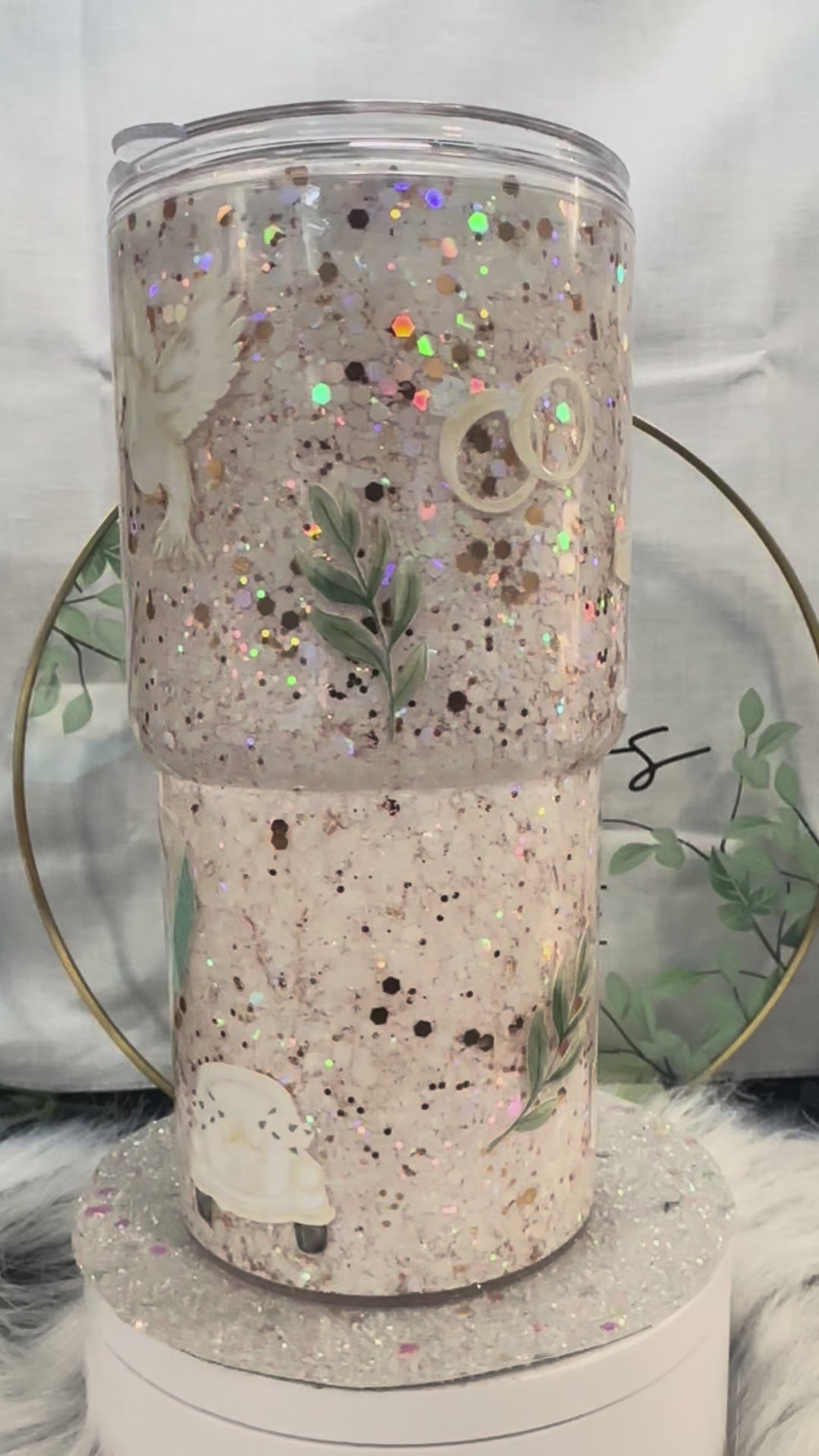 18oz Glitter Going to the Chapel